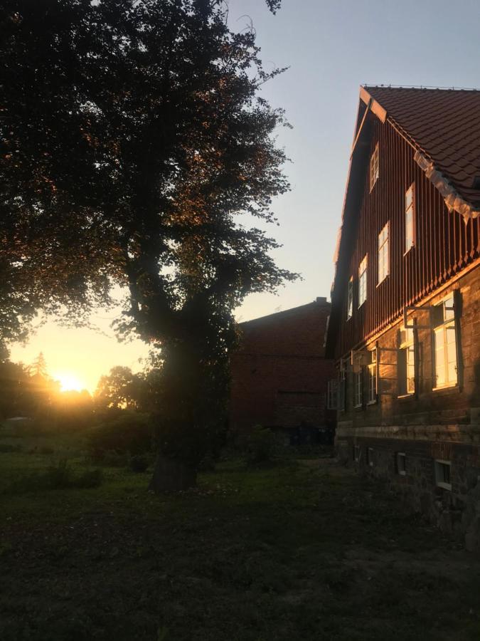 Zabytkowy Drewniany Dom Z 1887 Roku Nowy Dwór Gdański Dış mekan fotoğraf